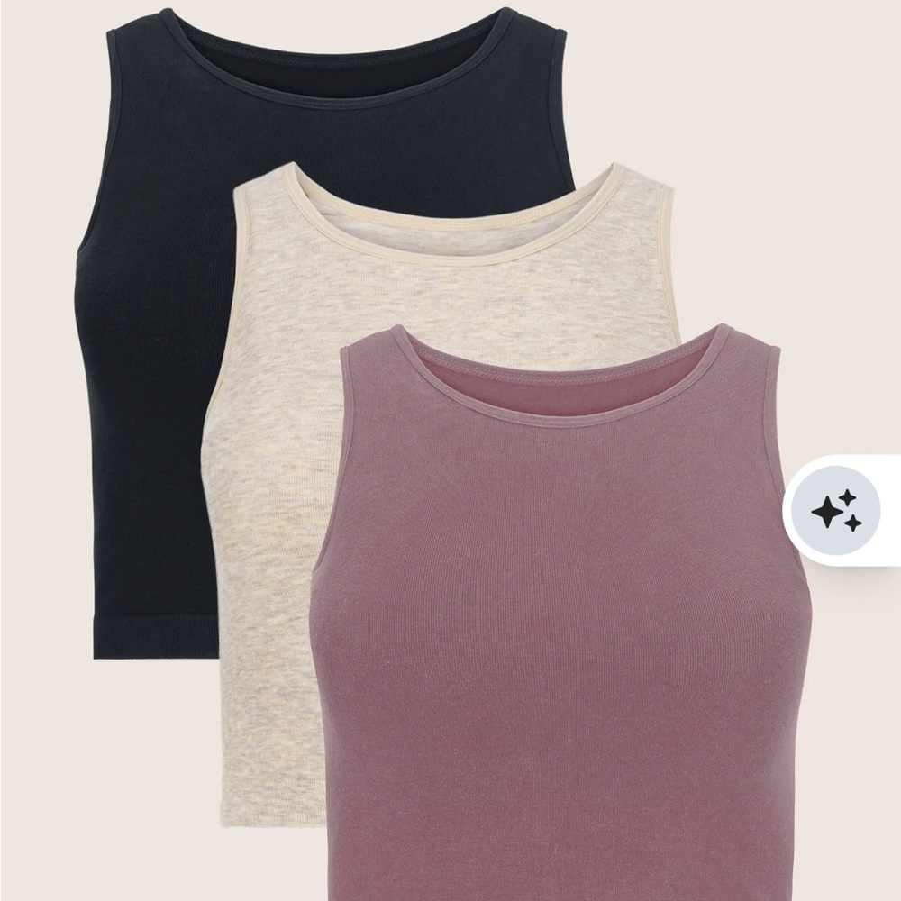 Kindred Bravely Women's Tank Top Set - Black, yellow, and Purple